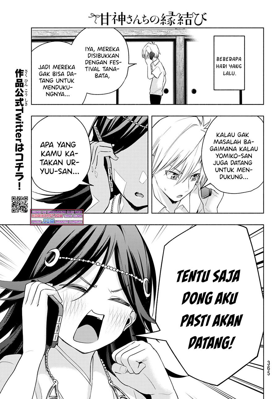 Amagami-san Chi no Enmusubi Chapter 43 Bahasa Indonesia