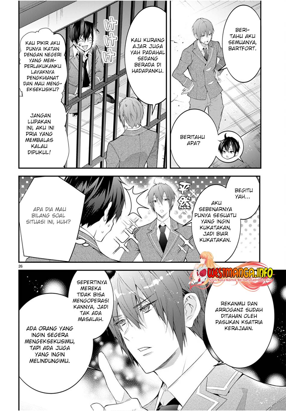 Otome Game Sekai wa Mob ni Kibishii Sekai Desu Chapter 46 Bahasa Indonesia