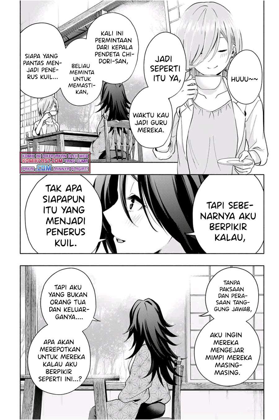 Amagami-san Chi no Enmusubi Chapter 24 Bahasa Indonesia
