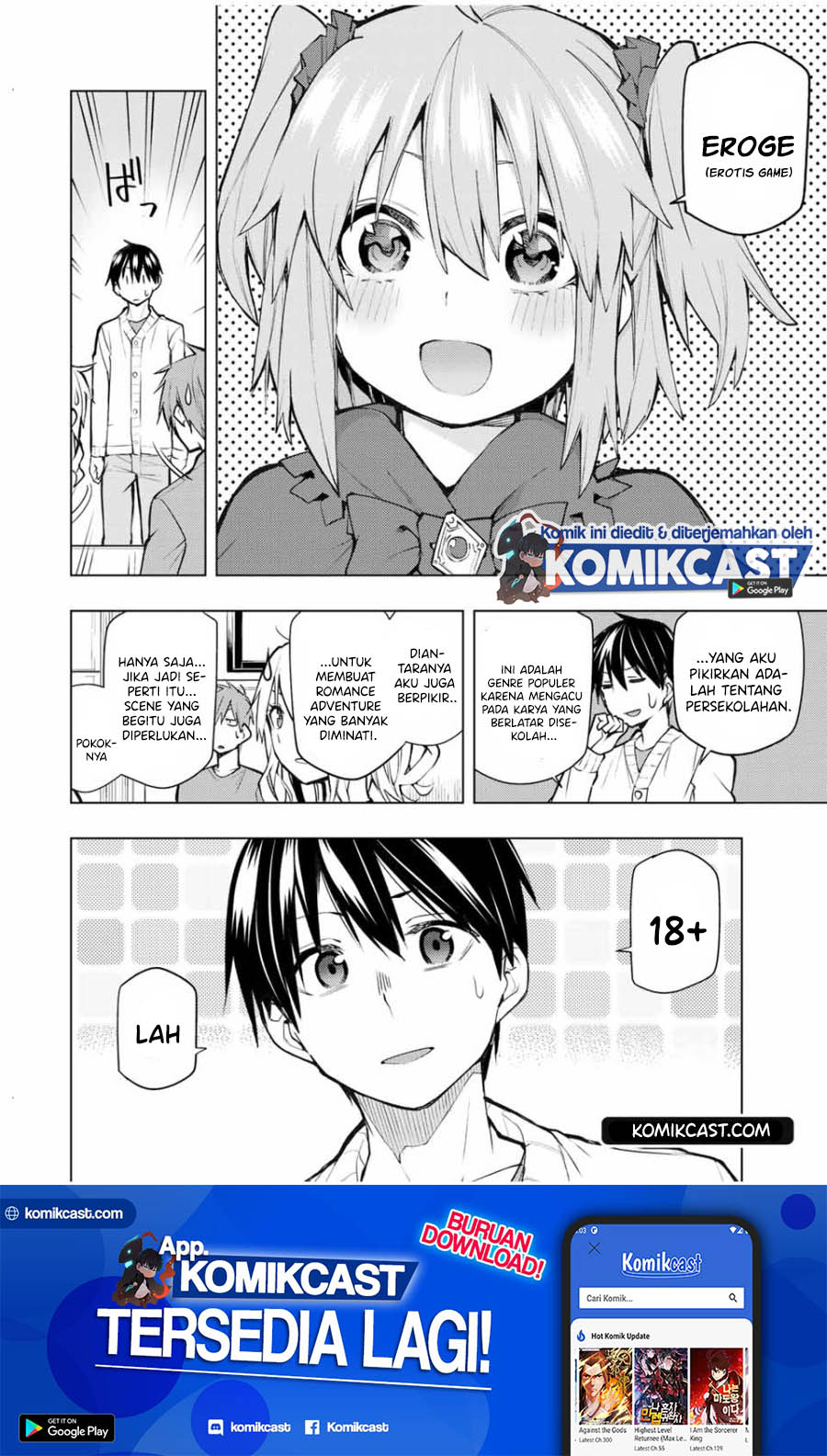 Bokutachi no Remake Chapter 20.1 Bahasa Indonesia