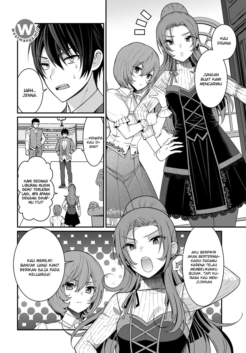 Otome Game Sekai wa Mob ni Kibishii Sekai Desu Chapter 04 Bahasa Indonesia