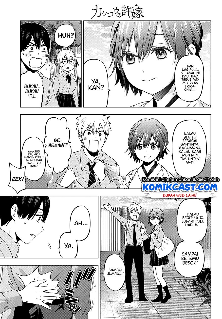 Kakkou no Iinazuke Chapter 104 Bahasa Indonesia