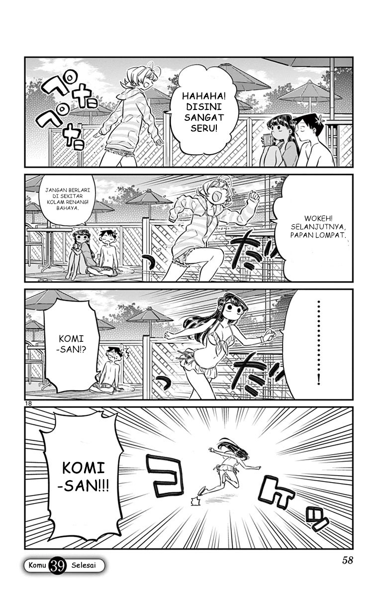 Komi-san wa Komyushou Desu. Chapter 39 Bahasa Indonesia