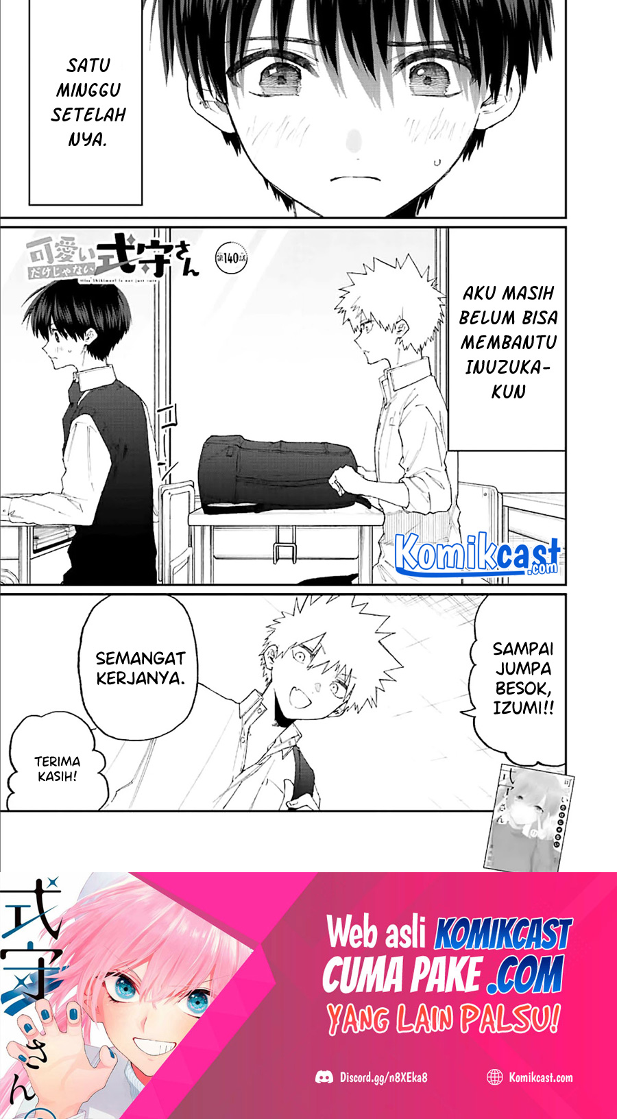 That Girl Is Not Just Cute Chapter 140 Bahasa Indonesia