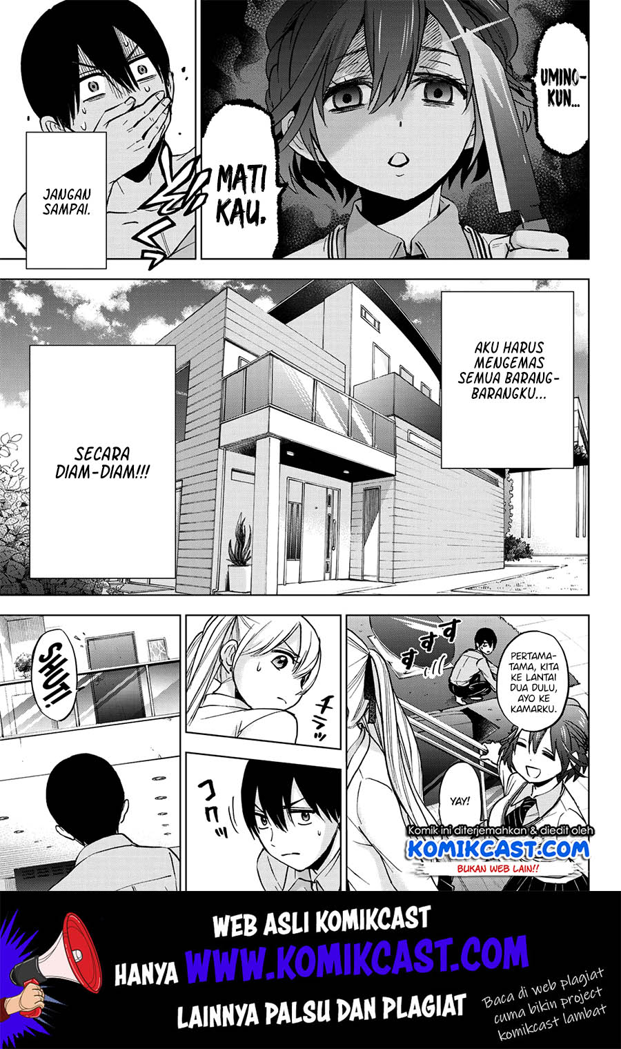 Kakkou no Iinazuke Chapter 12 Bahasa Indonesia