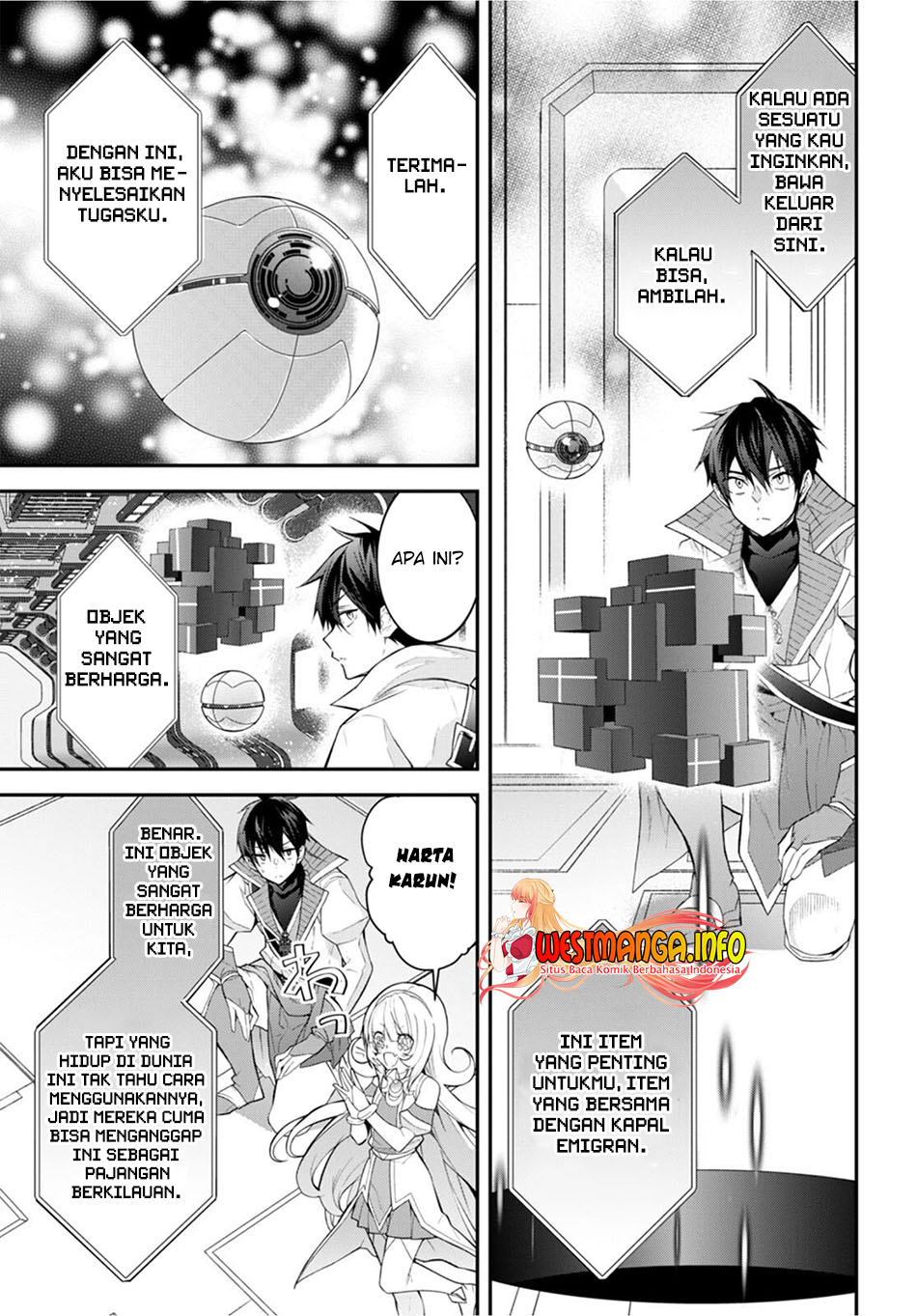 Otome Game Sekai wa Mob ni Kibishii Sekai Desu Chapter 43 Bahasa Indonesia