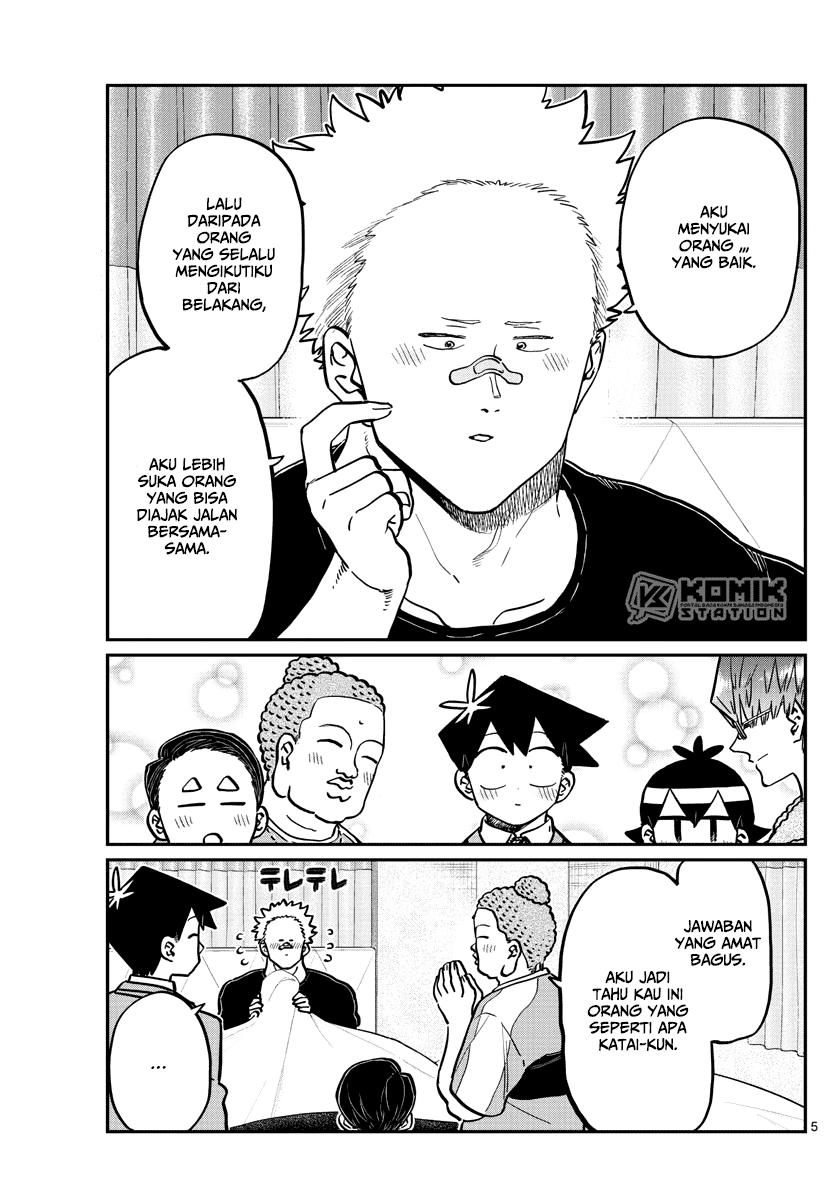 Komi-san wa Komyushou Desu. Chapter 286 Bahasa Indonesia