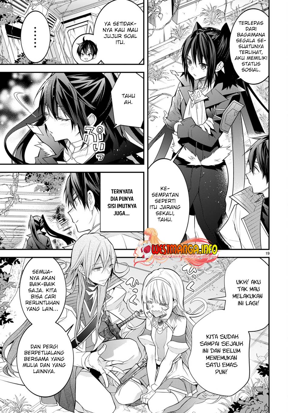 Otome Game Sekai wa Mob ni Kibishii Sekai Desu Chapter 41 Bahasa Indonesia