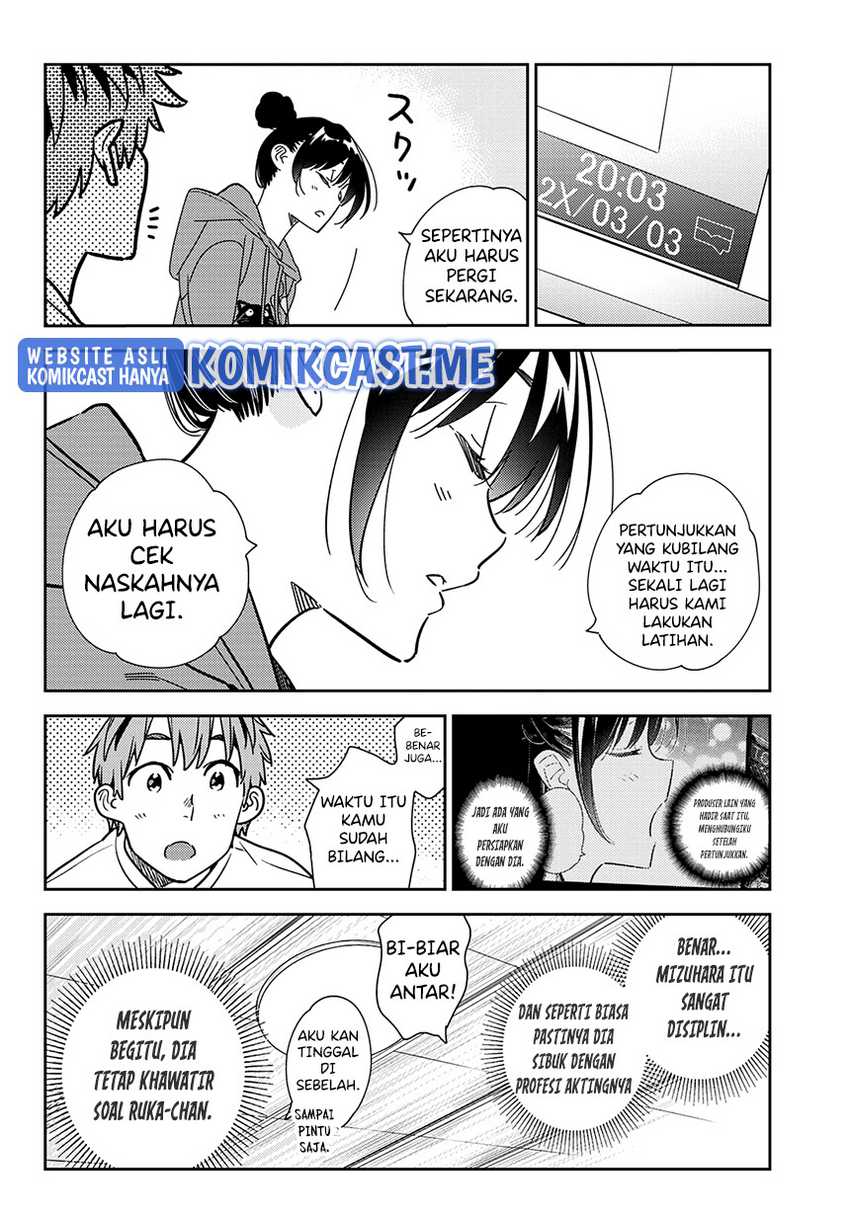 Kanojo, Okarishimasu Chapter 242 Bahasa Indonesia