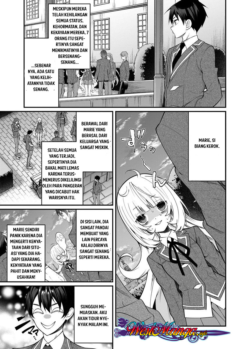 Otome Game Sekai wa Mob ni Kibishii Sekai Desu Chapter 14 Bahasa Indonesia