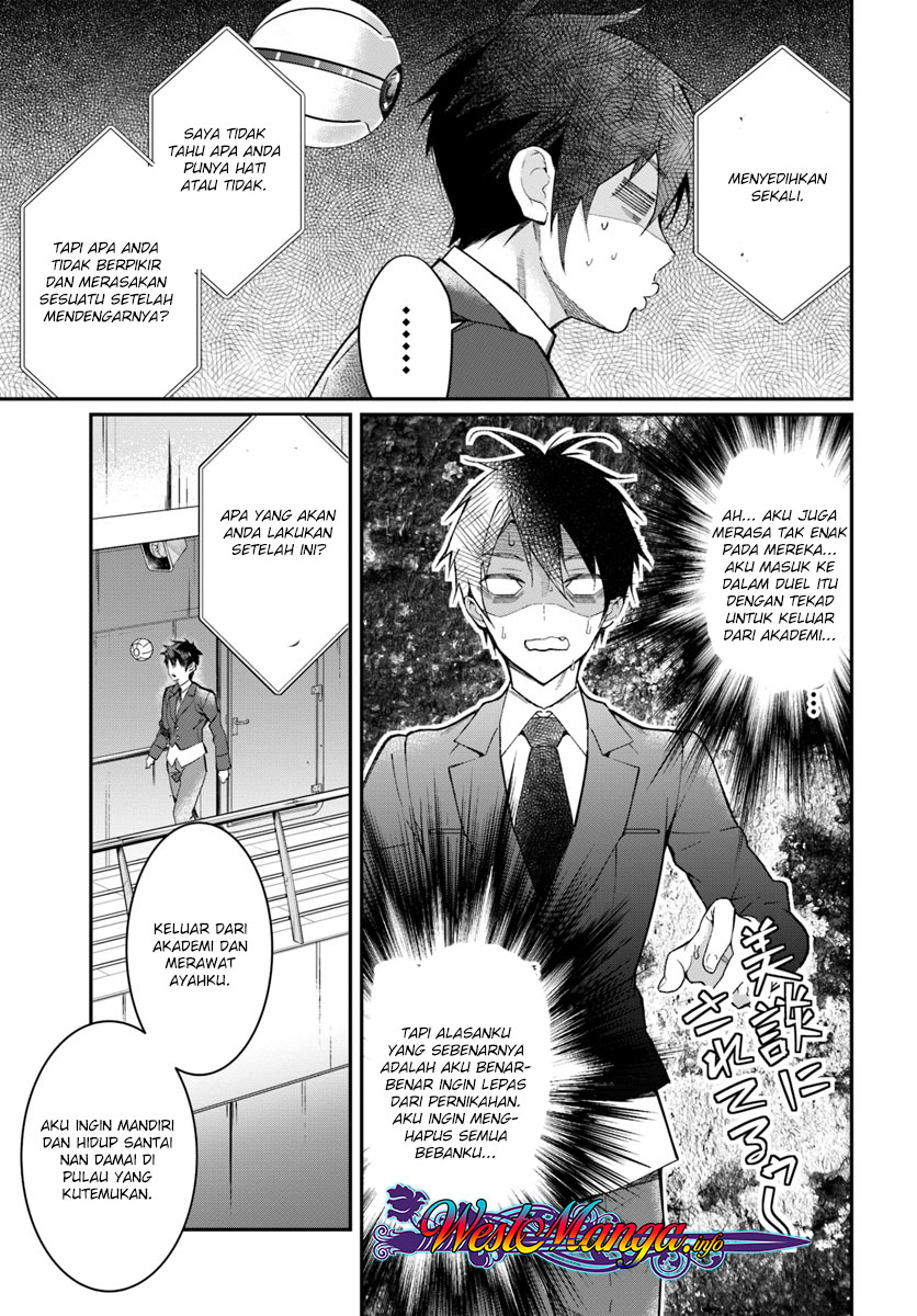 Otome Game Sekai wa Mob ni Kibishii Sekai Desu Chapter 12.2 Bahasa Indonesia