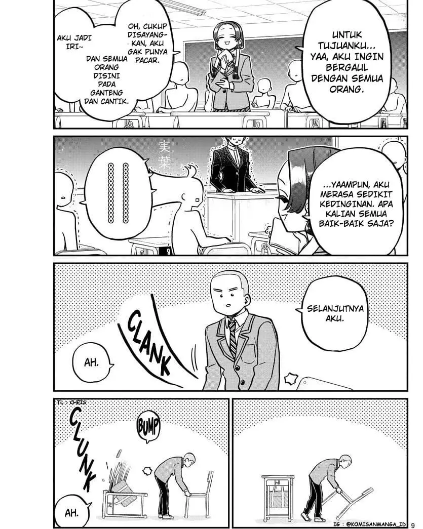 Komi-san wa Komyushou Desu. Chapter 325 Bahasa Indonesia