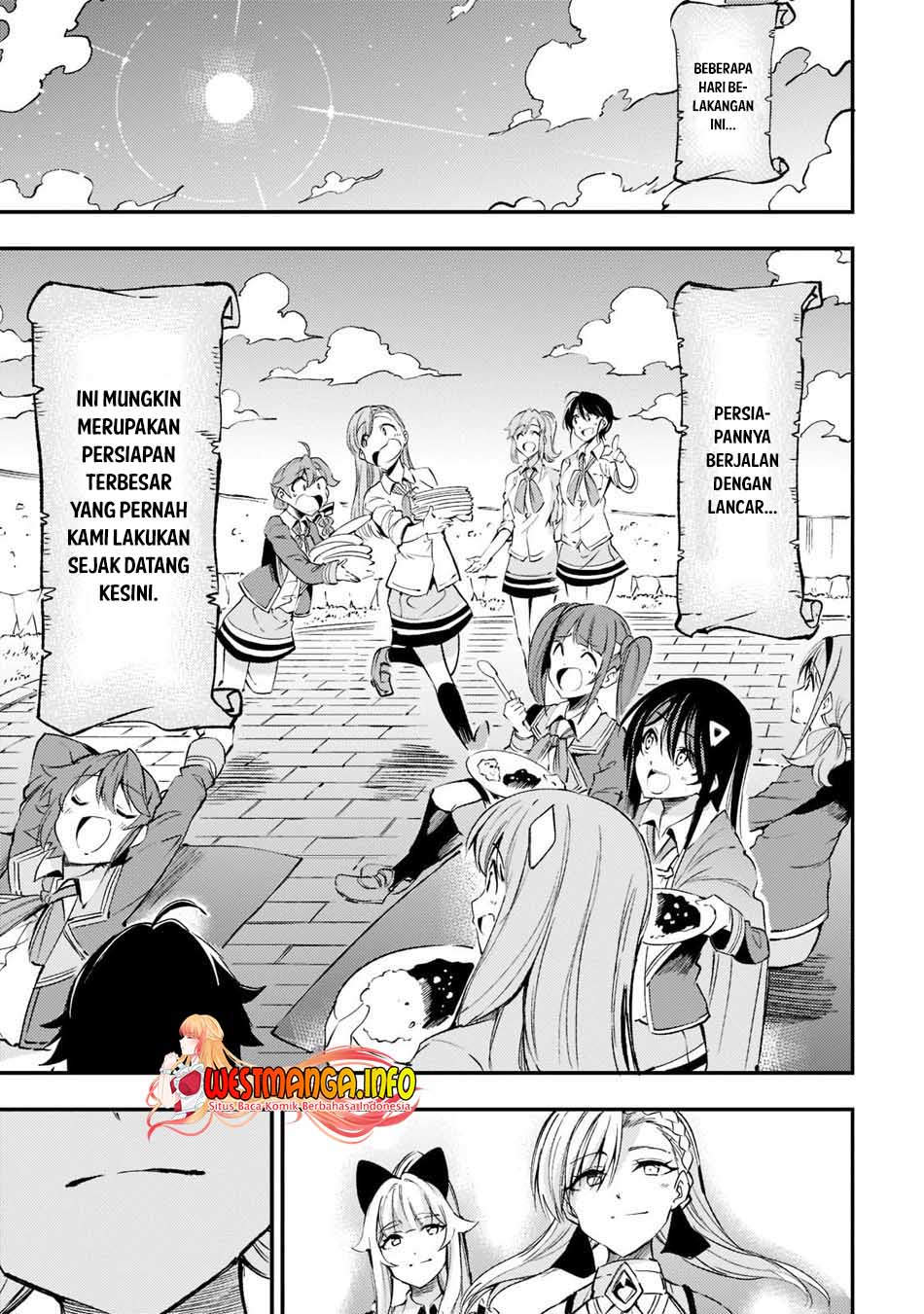 Hitoribocchi no Isekai Kouryaku Chapter 123 Bahasa Indonesia