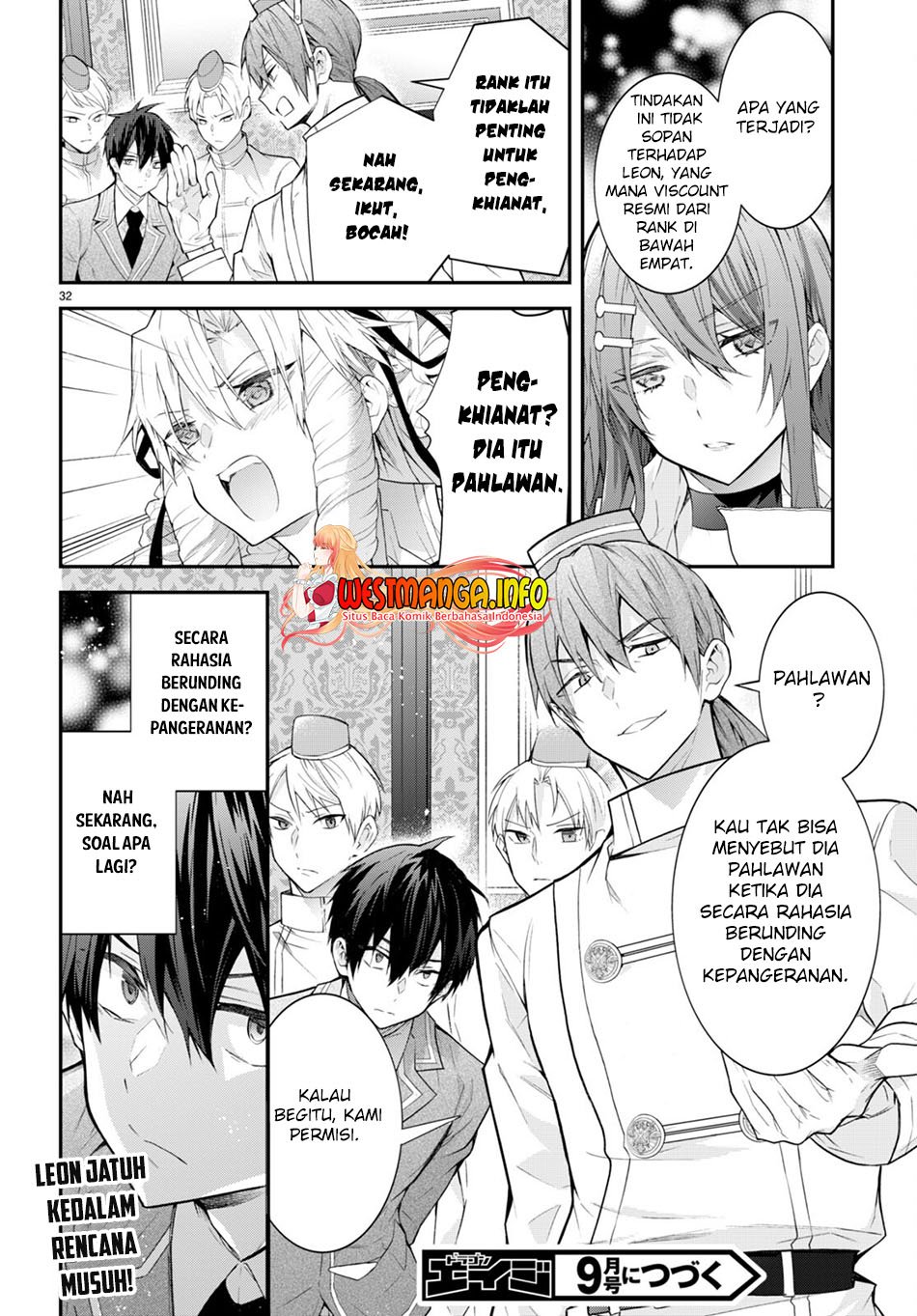 Otome Game Sekai wa Mob ni Kibishii Sekai Desu Chapter 45 Bahasa Indonesia