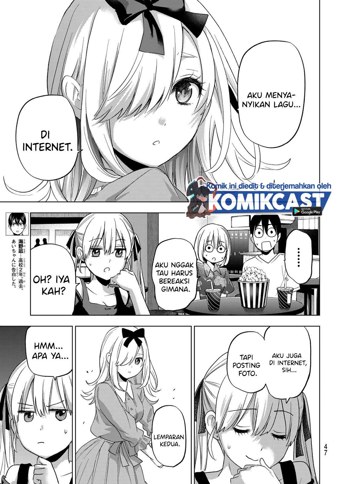 Kakkou no Iinazuke Chapter 72 Bahasa Indonesia