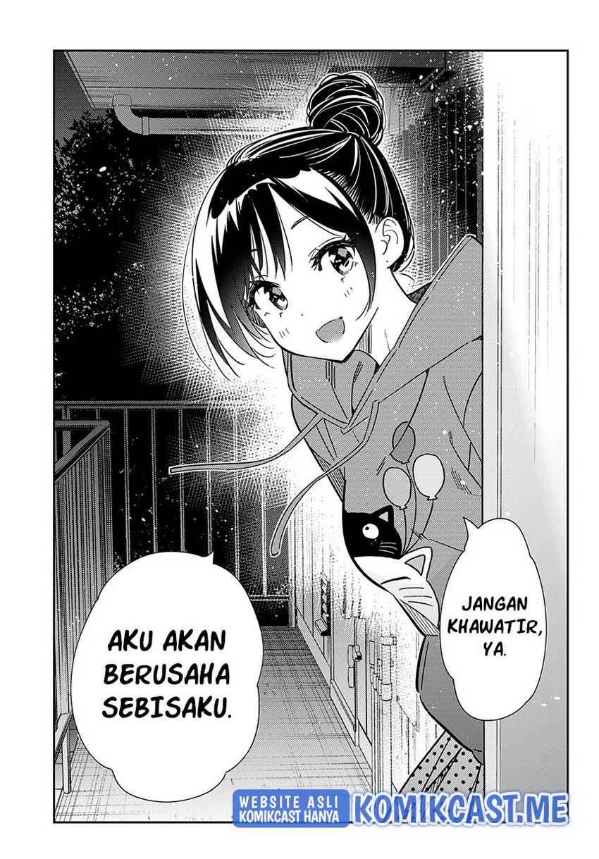 Kanojo, Okarishimasu Chapter 242 Bahasa Indonesia