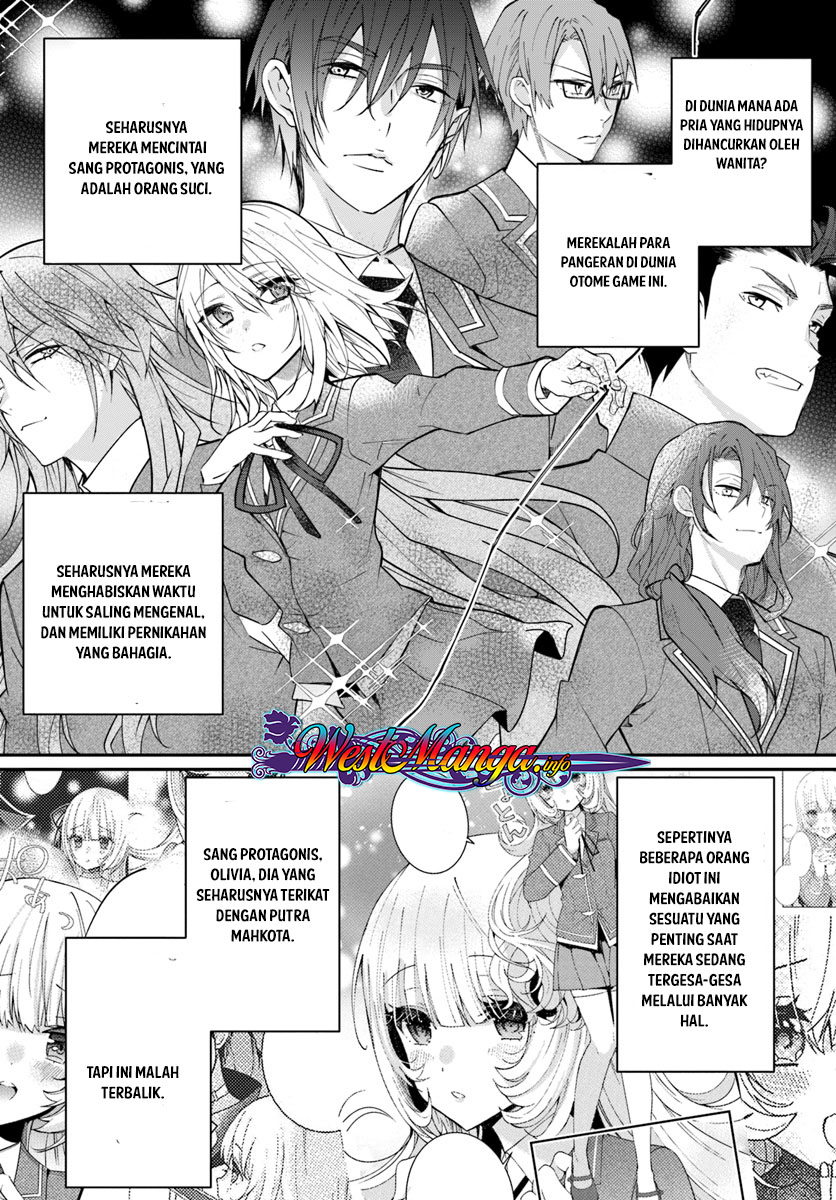 Otome Game Sekai wa Mob ni Kibishii Sekai Desu Chapter 12.1 Bahasa Indonesia