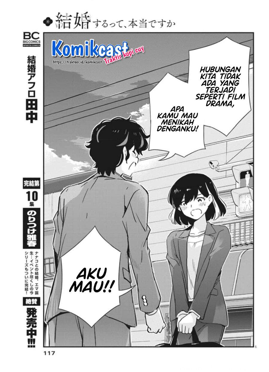 Kekkon Surutte, Hontou Desu Ka? Chapter 50 Bahasa Indonesia