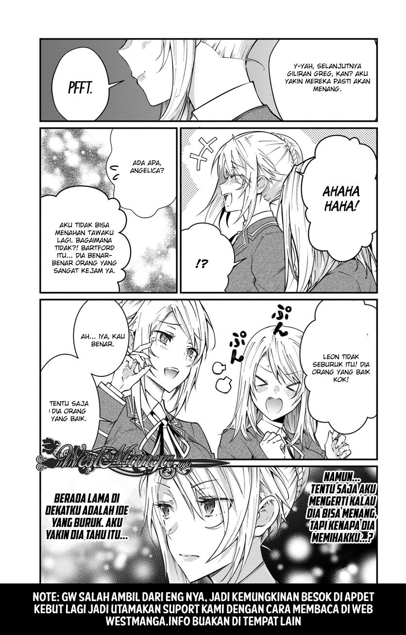 Otome Game Sekai wa Mob ni Kibishii Sekai Desu Chapter 09.1 Bahasa Indonesia