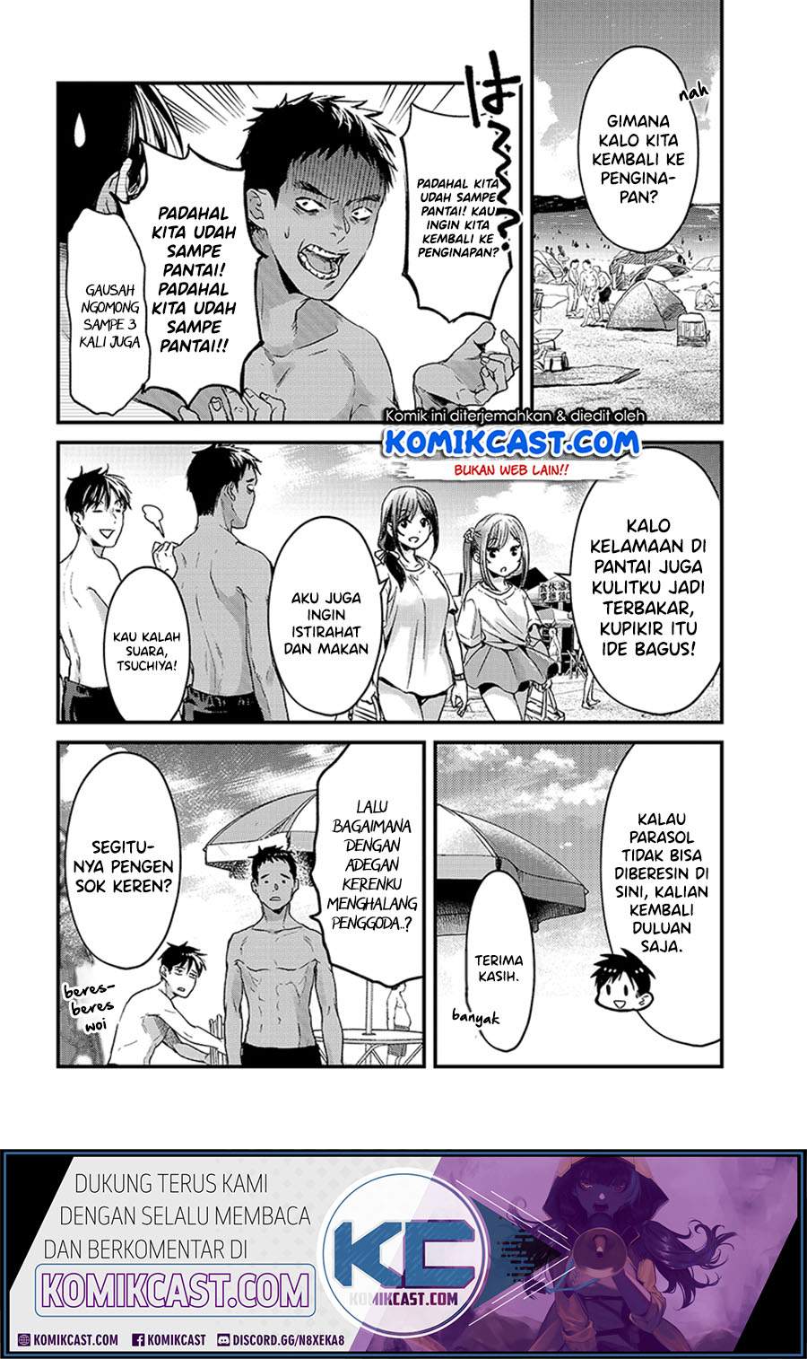 It’s Fun Having a 300,000 yen a Month Job Welcoming Home an Onee-san Who Doesn’t Find Meaning in a Job That Pays Her 500,000 yen a Month Chapter 14 Bahasa Indonesia