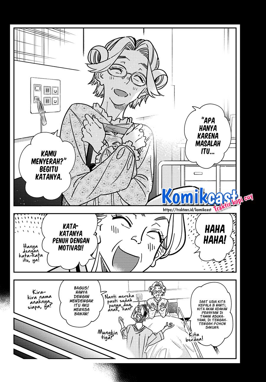 Kanojo, Okarishimasu Chapter 223 Bahasa Indonesia