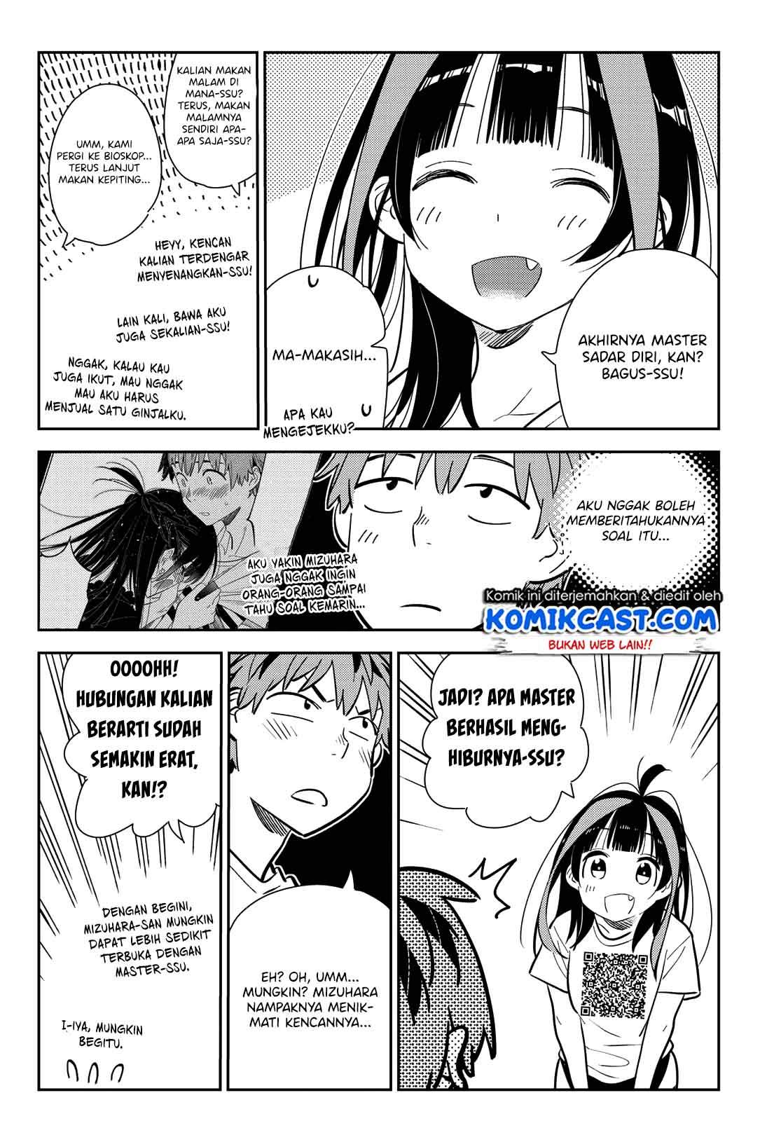 Kanojo, Okarishimasu Chapter 165 Bahasa Indonesia