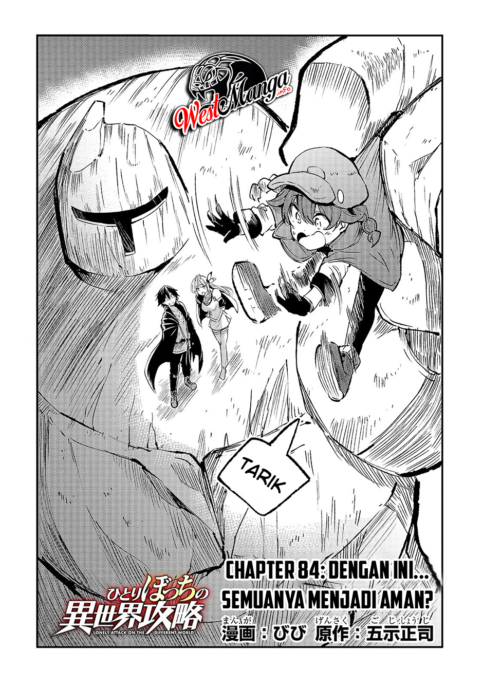 Hitoribocchi no Isekai Kouryaku Chapter 84 Bahasa Indonesia