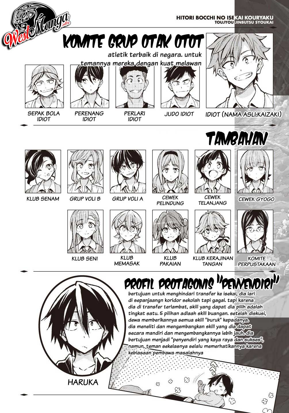 Hitoribocchi no Isekai Kouryaku Chapter 58 Bahasa Indonesia