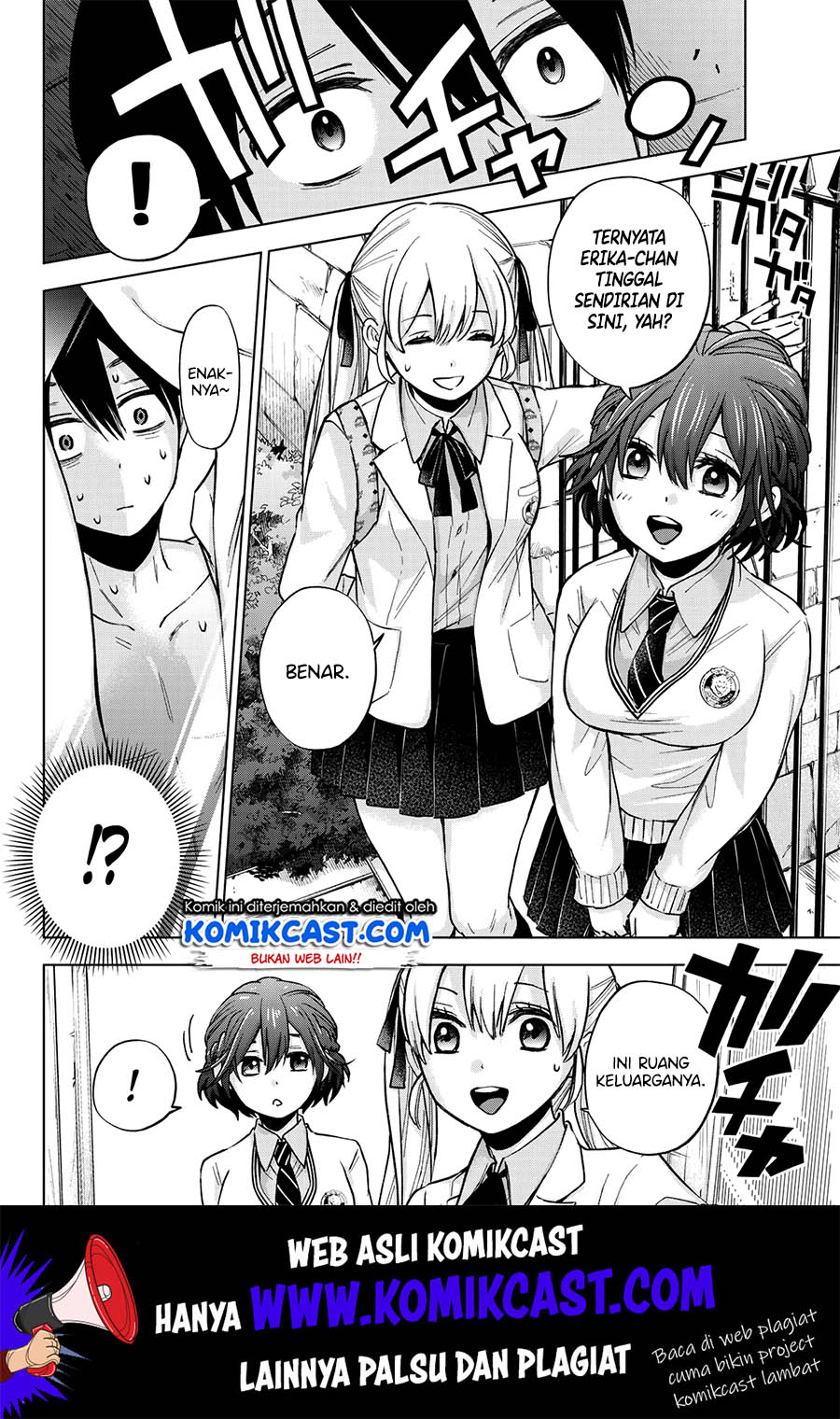 Kakkou no Iinazuke Chapter 12 Bahasa Indonesia