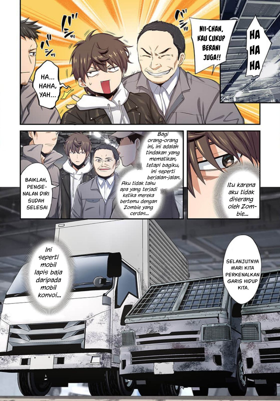 Zombie no Afureta Sekai Ore Dake ga Osowarenai Chapter 13 Bahasa Indonesia