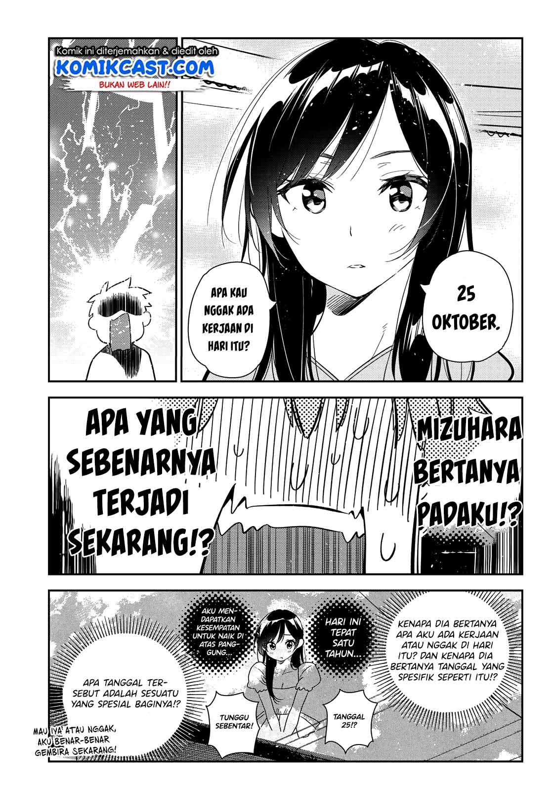 Kanojo, Okarishimasu Chapter 176 Bahasa Indonesia