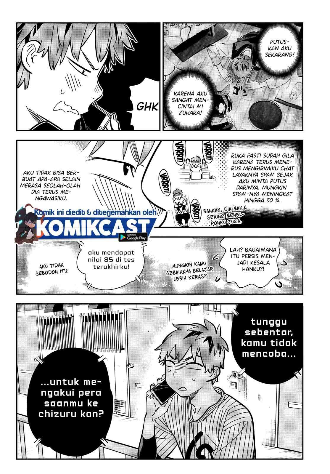 Kanojo, Okarishimasu Chapter 184 Bahasa Indonesia