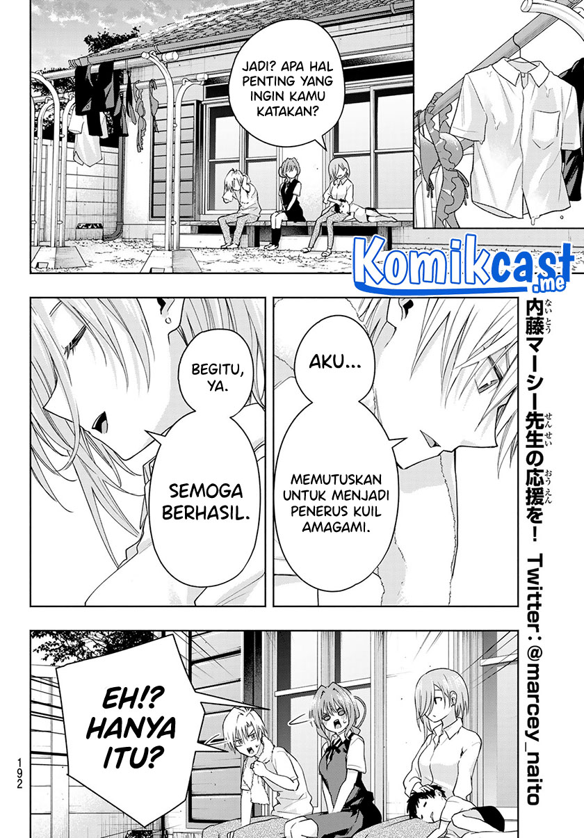 Amagami-san Chi no Enmusubi Chapter 53 Bahasa Indonesia