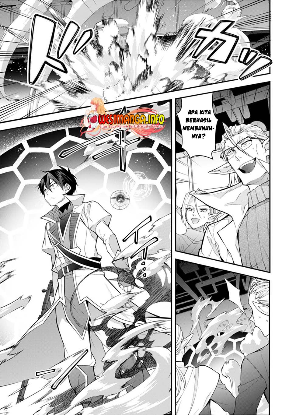 Otome Game Sekai wa Mob ni Kibishii Sekai Desu Chapter 43 Bahasa Indonesia