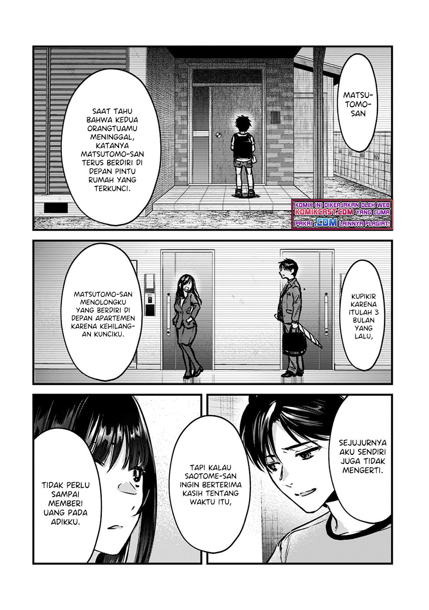 It’s Fun Having a 300,000 yen a Month Job Welcoming Home an Onee-san Who Doesn’t Find Meaning in a Job That Pays Her 500,000 yen a Month Chapter 18.1 Bahasa Indonesia