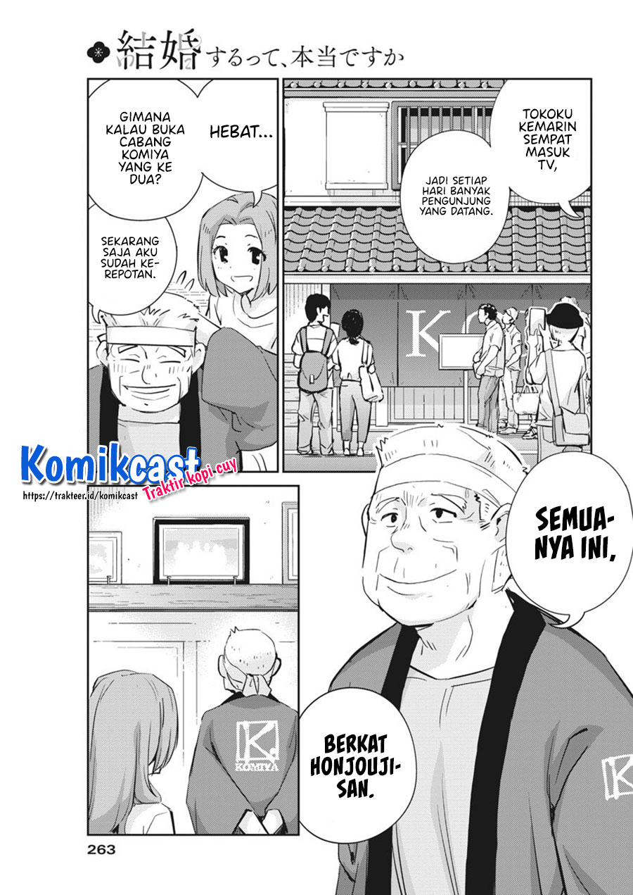 Kekkon Surutte, Hontou Desu Ka? Chapter 63 Bahasa Indonesia