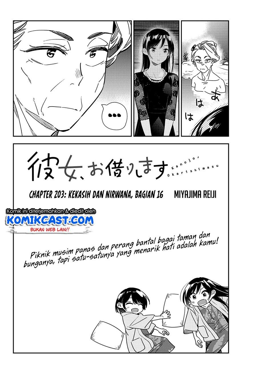 Kanojo, Okarishimasu Chapter 203 Bahasa Indonesia