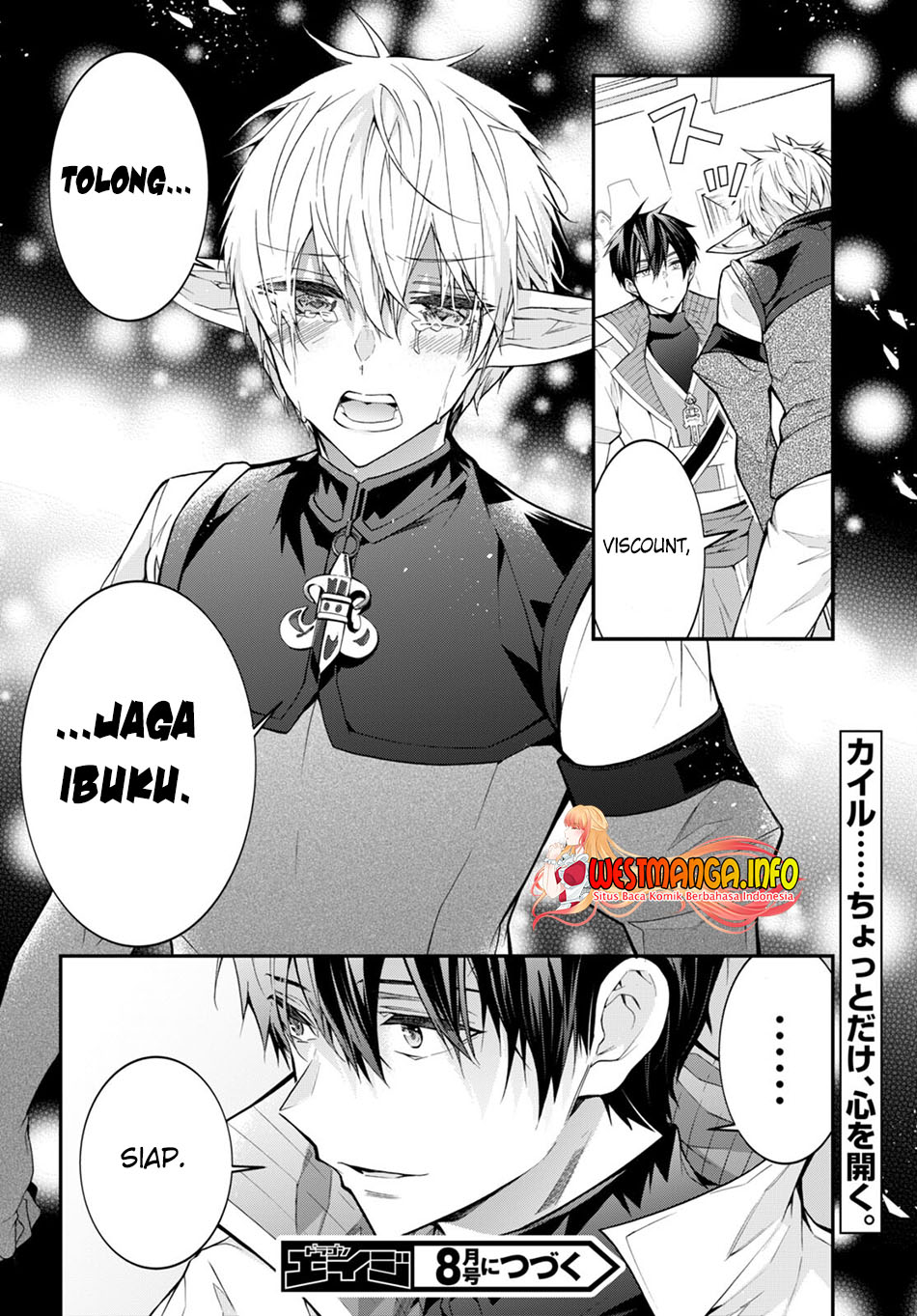 Otome Game Sekai wa Mob ni Kibishii Sekai Desu Chapter 44 Bahasa Indonesia