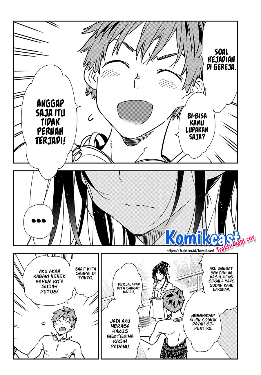 Kanojo, Okarishimasu Chapter 219 Bahasa Indonesia