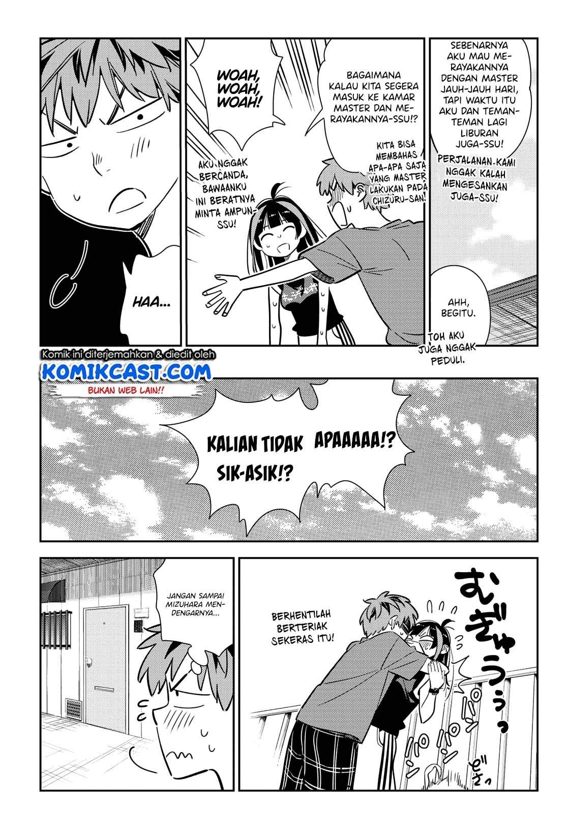 Kanojo, Okarishimasu Chapter 144 Bahasa Indonesia