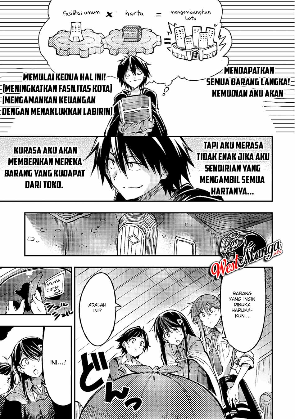 Hitoribocchi no Isekai Kouryaku Chapter 71 Bahasa Indonesia