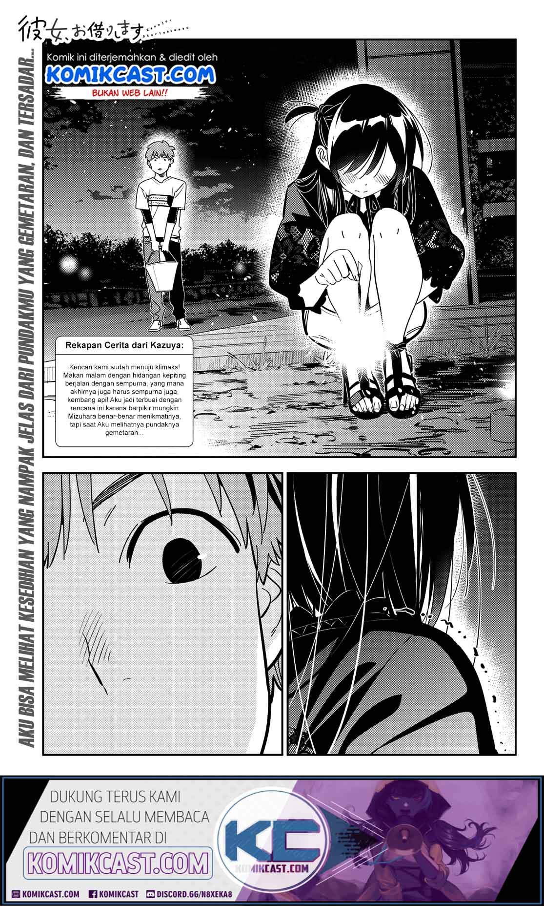 Kanojo, Okarishimasu Chapter 163 Bahasa Indonesia