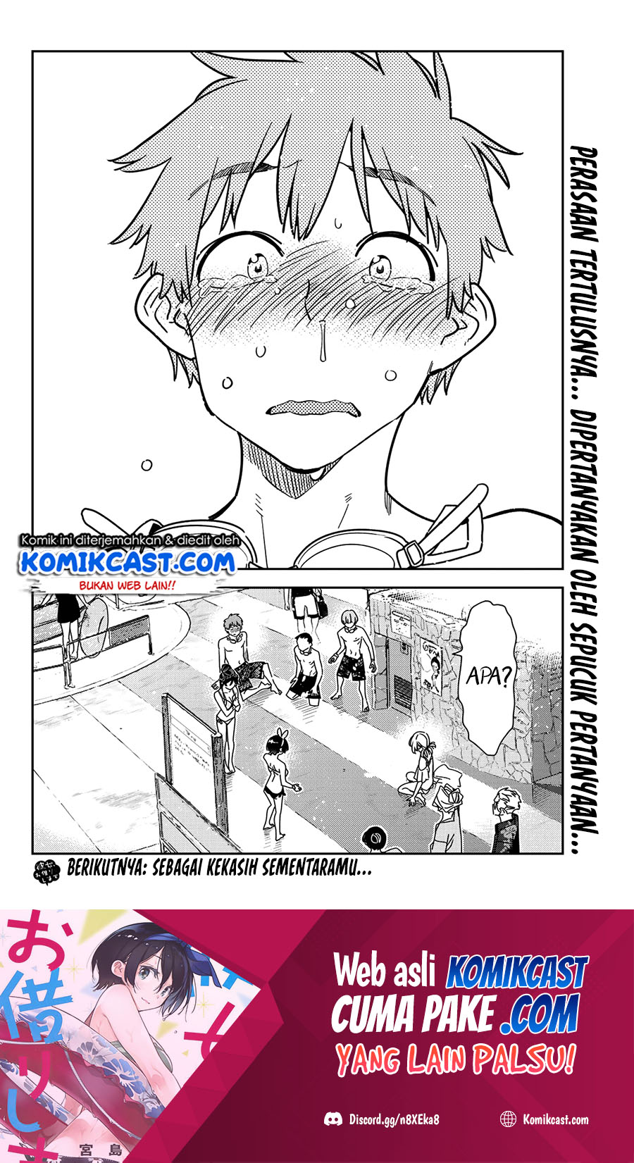 Kanojo, Okarishimasu Chapter 224 Bahasa Indonesia