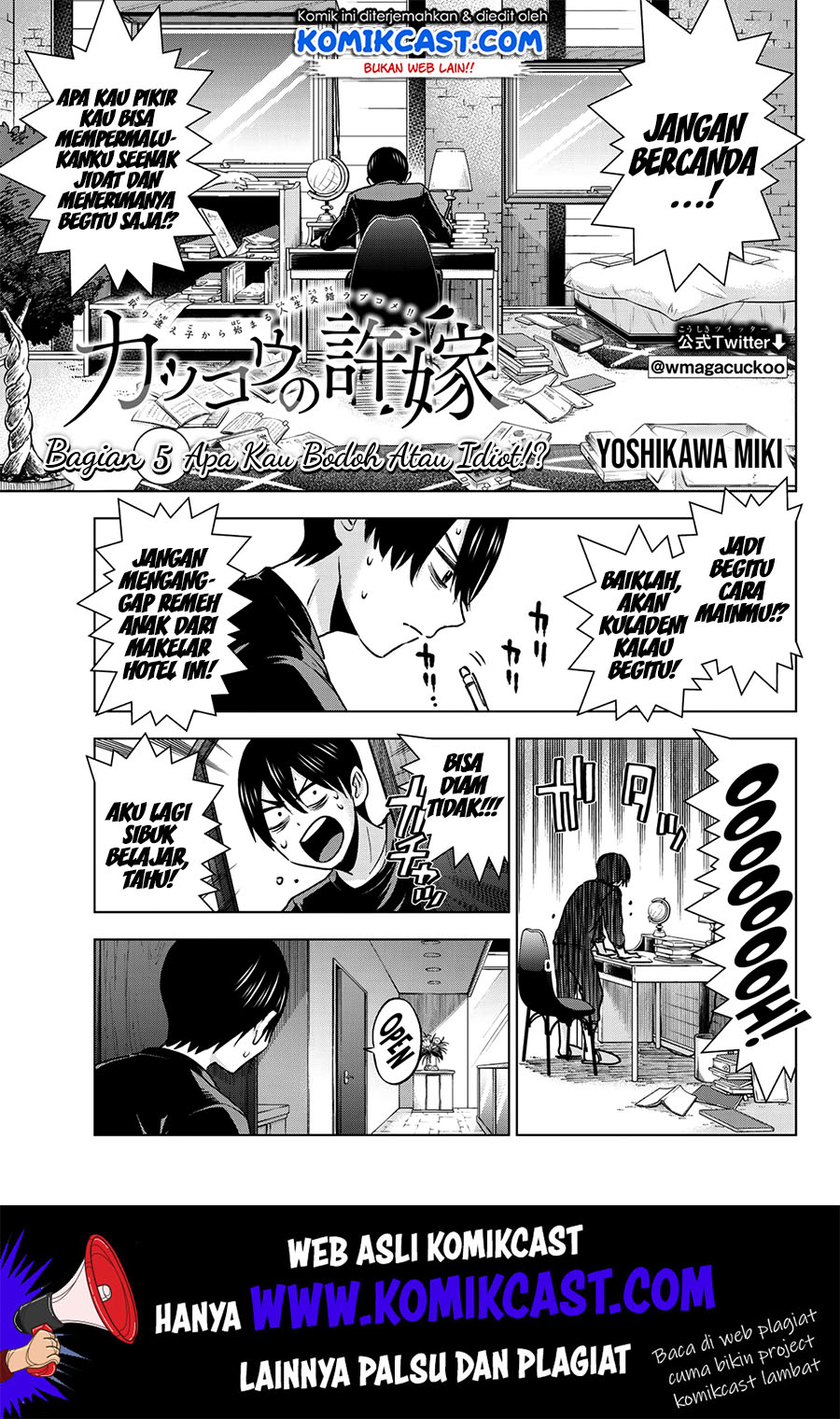 Kakkou no Iinazuke Chapter 5 Bahasa Indonesia