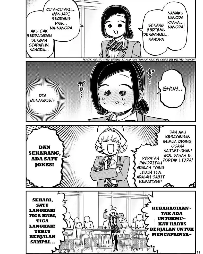 Komi-san wa Komyushou Desu. Chapter 325 Bahasa Indonesia