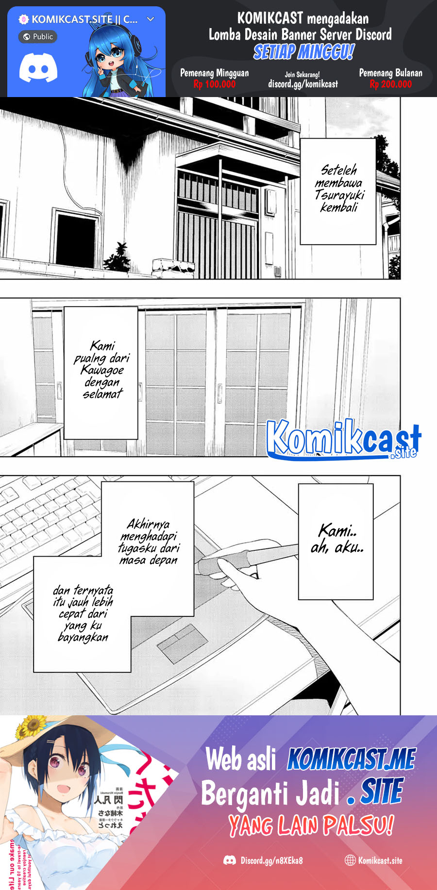 Bokutachi no Remake Chapter 35.1 Bahasa Indonesia