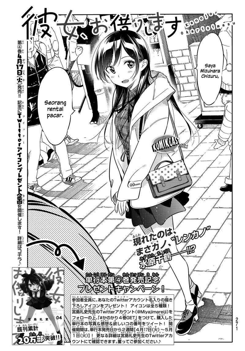 Kanojo, Okarishimasu Chapter 38 Bahasa Indonesia