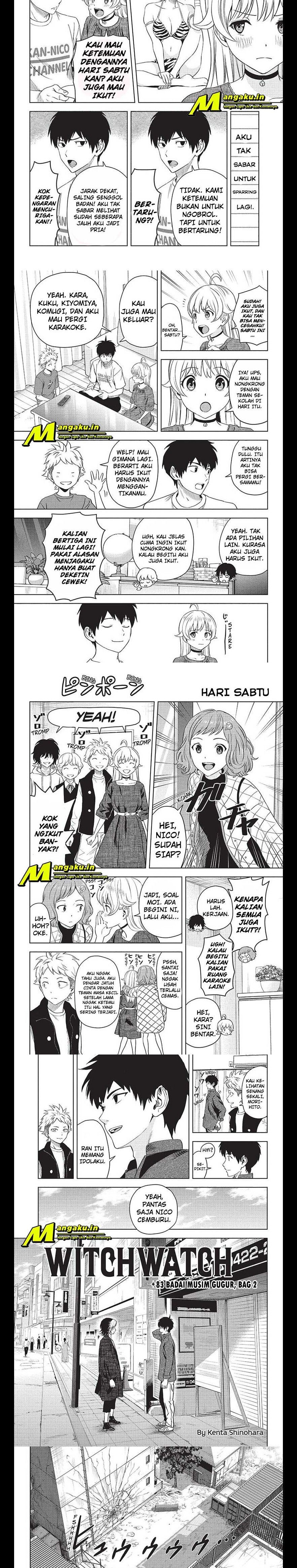 Witch Watch Chapter 83 Bahasa Indonesia
