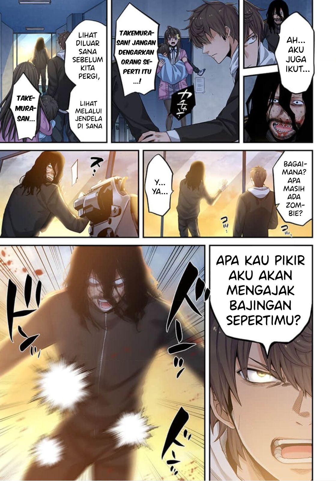 Zombie no Afureta Sekai Ore Dake ga Osowarenai Chapter 8 Bahasa Indonesia