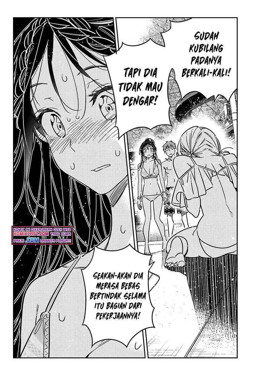 Kanojo, Okarishimasu Chapter 222 Bahasa Indonesia